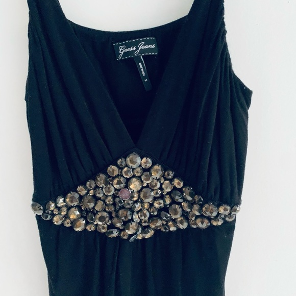 Guess embellished tank top medium - Picture 7 of 8